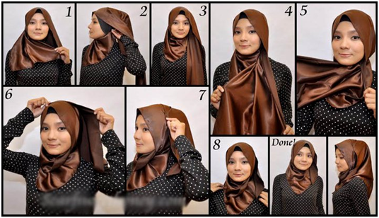 silk hijab