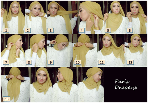 hijab paris drapery