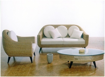 sofa rotan