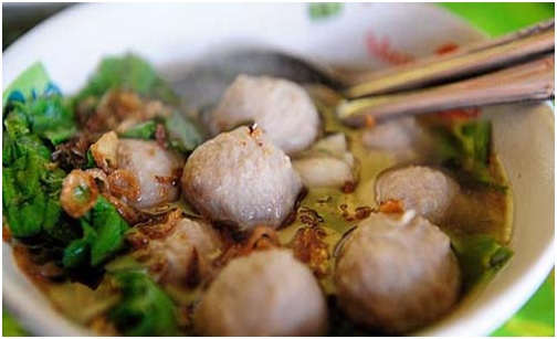 bakso sapi / bakso oplosan babi?