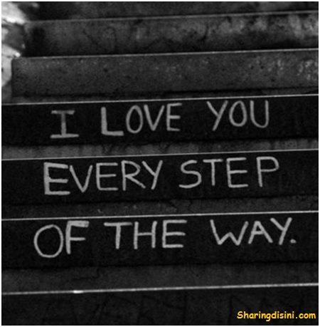 i love you every step of the way