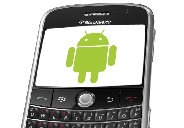 android akan tersedia di blackberry