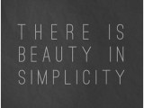 be simple fashionable