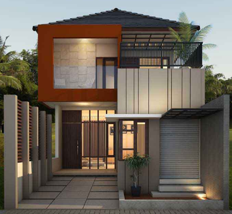 Rumah Minimalis Sederhana 2 Lantai